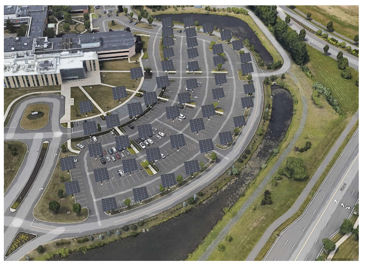 Stracker Solar's Elevated Solar Trackers Stand Ready to Meet New French Parking Lot Mandate